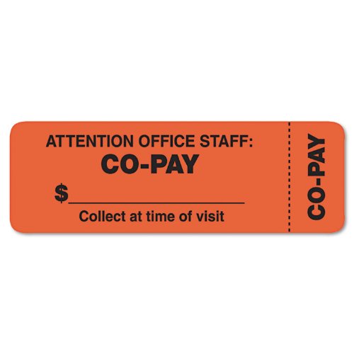 TAB40566 - Tabbies Attention Office Staff Medical Labels for Patient Files, Charts & Medical Records - Perfect for Hospitals, Clinics & Healthcare Facilities