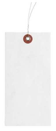 Wire Tags - 1000pcs Blank Nonwoven Fiber Labels for Clothing, DIY Crafts & Organizing
