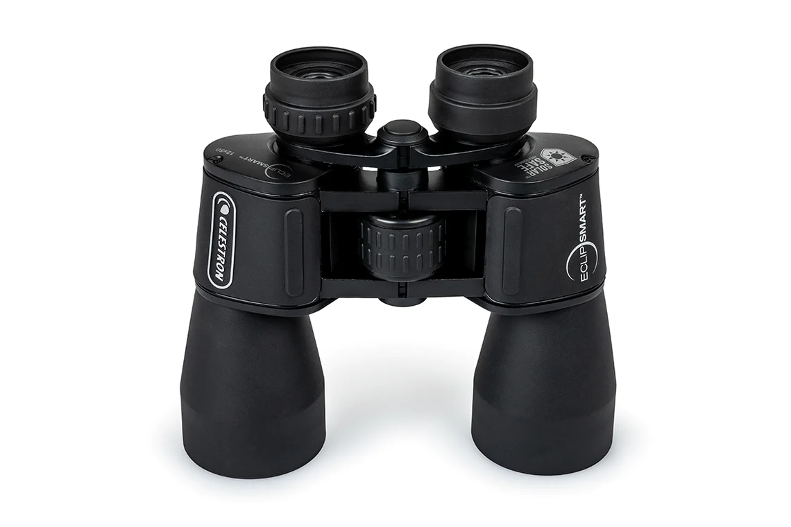 EclipSmart 12x50 Porro Prism Solar Eclipse Binoculars (71239) - Perfect for Astronomy, Bird Watching & Outdoor Adventures