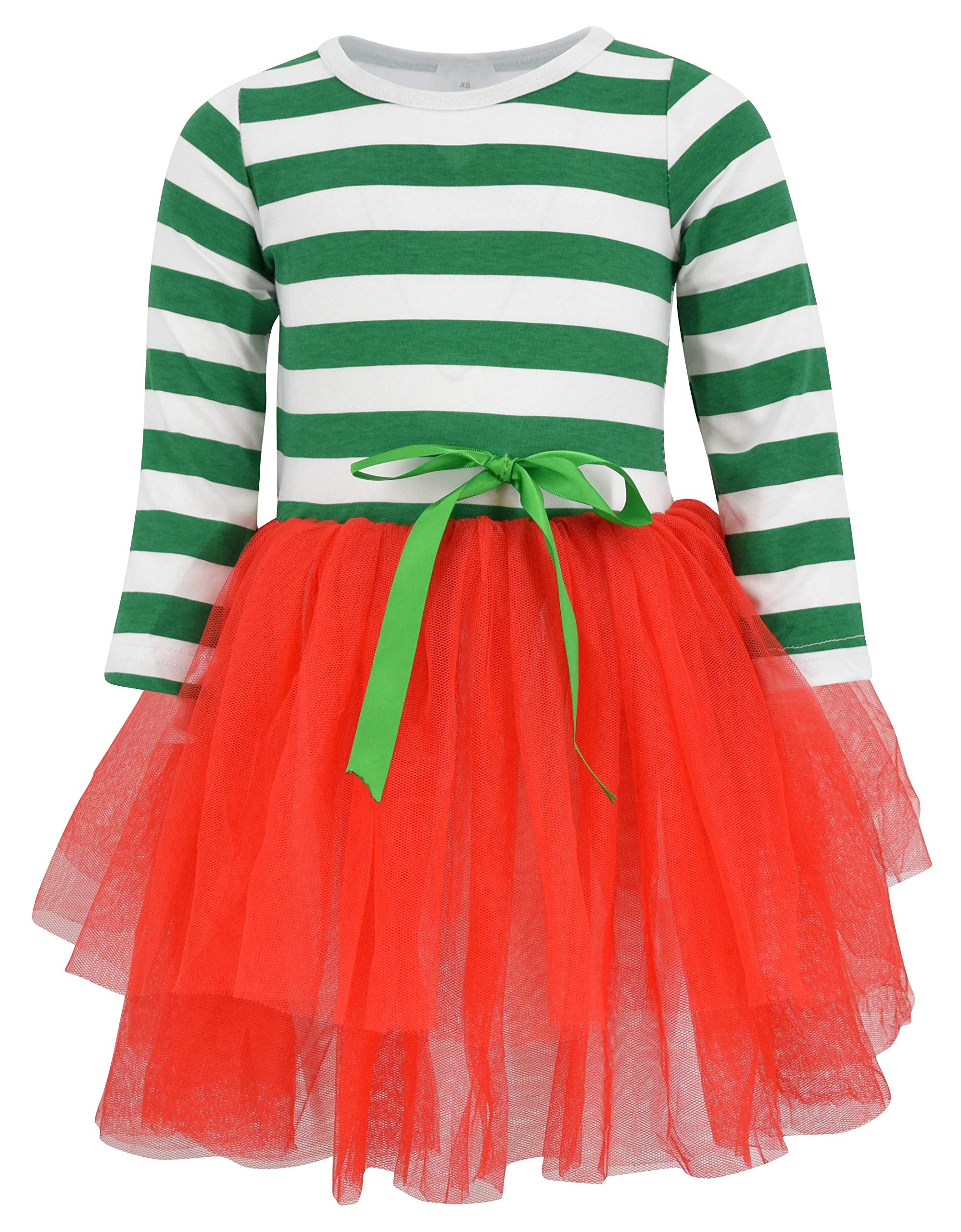 Girls Long Sleeve Tulle Tutu Dresses for Kids & Toddlers - Elegant Party, Birthday, Photo Shoot & Special Occasion Outfits