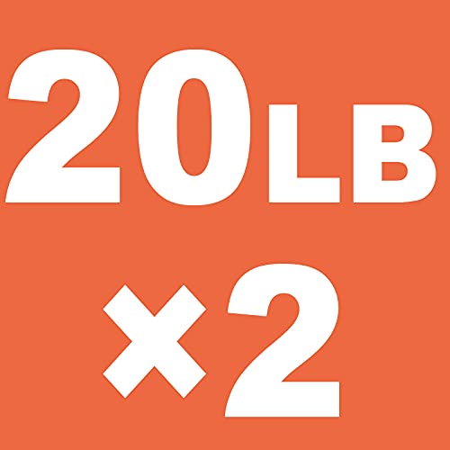 20LB Pair (2×20LB Standard-Finish)