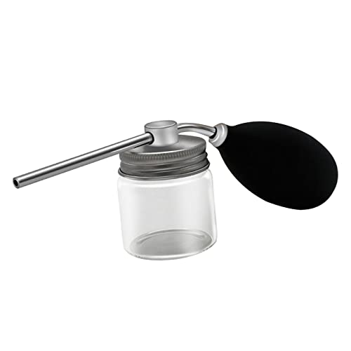 DYNWAVE Talc Blower Puffer - Professional Barber & Hairdresser Talcum Powder Dispenser Spray Bottle for Hair Styling and Grooming - Perfect for Salons, Barber Shops, and Home Use