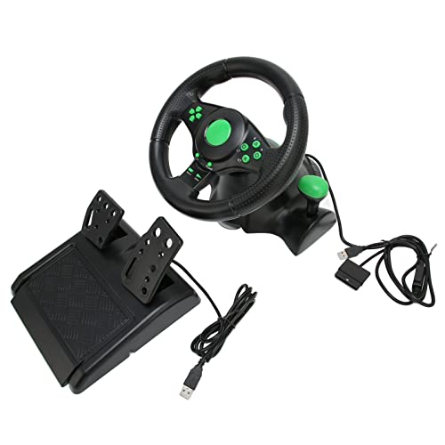 Best Game Racing Wheel for PC - USB Plug & Play Steering Wheel - Perfect for Sim Racing, Drifting & Gaming Enthusiasts