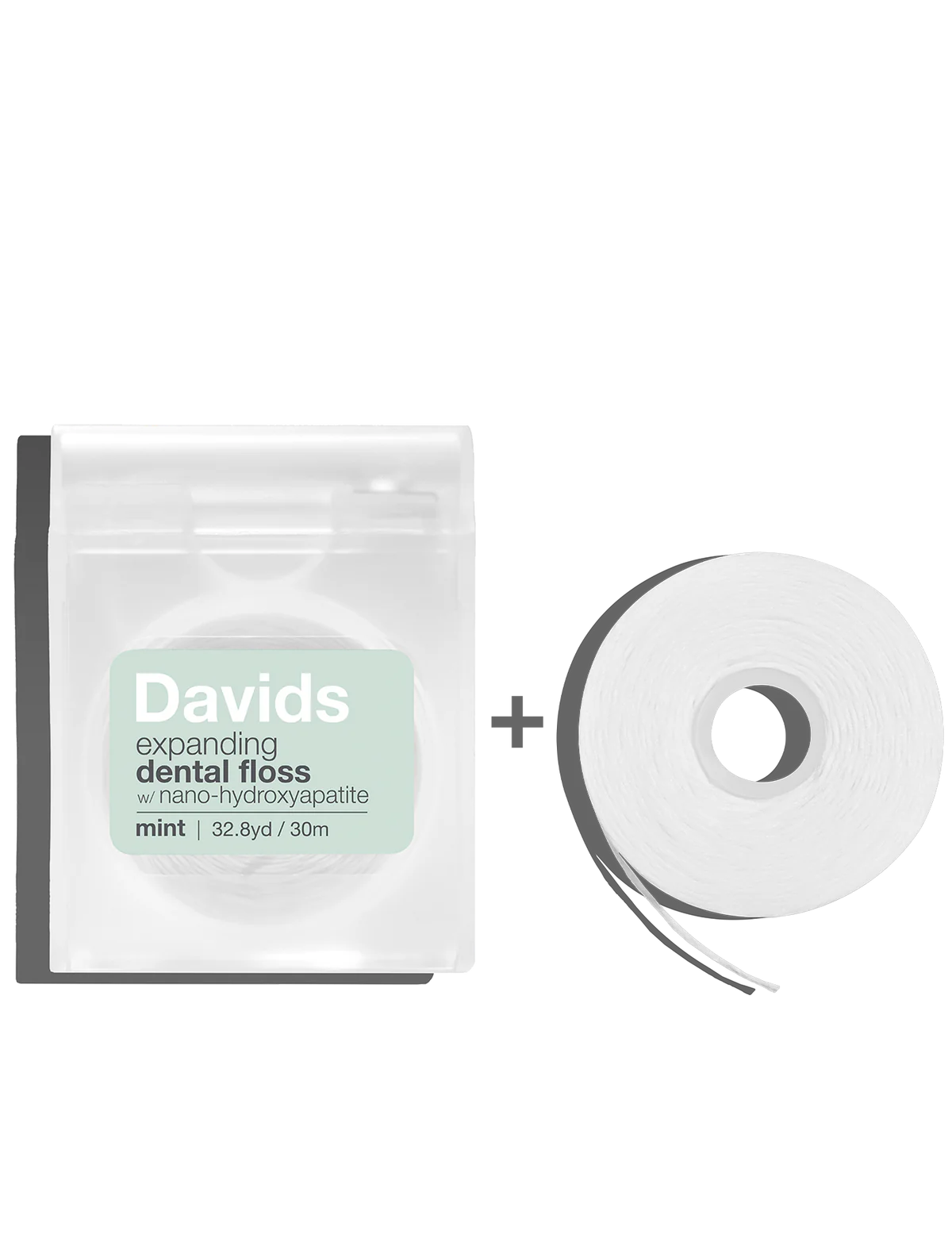 Nano Hydroxyapatite Expanding Dental Floss with Mint Flavor - Gentle Teeth Cleaning for Sensitive Gums | Perfect for Travel, Home & Office Oral Care