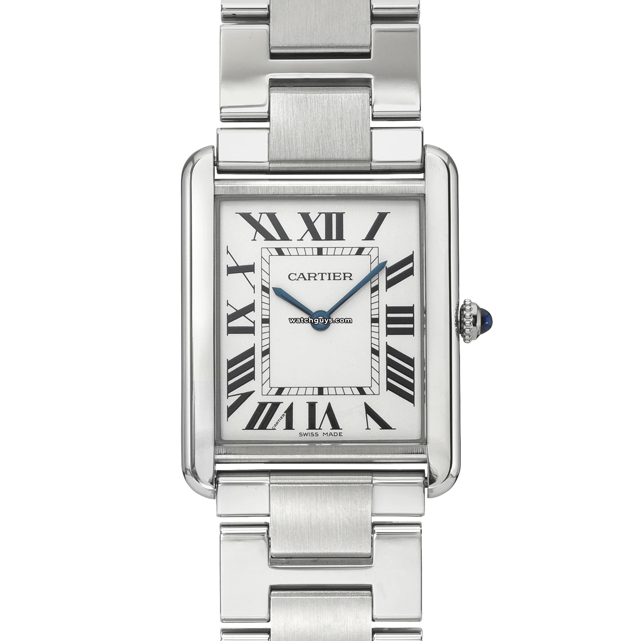 Cartier Tank Solo Large W5200014 - Luxury Swiss Watch for Men & Women - Classic Gold & Silver Stainless Steel - Perfect for Business, Formal Events & Everyday Wear