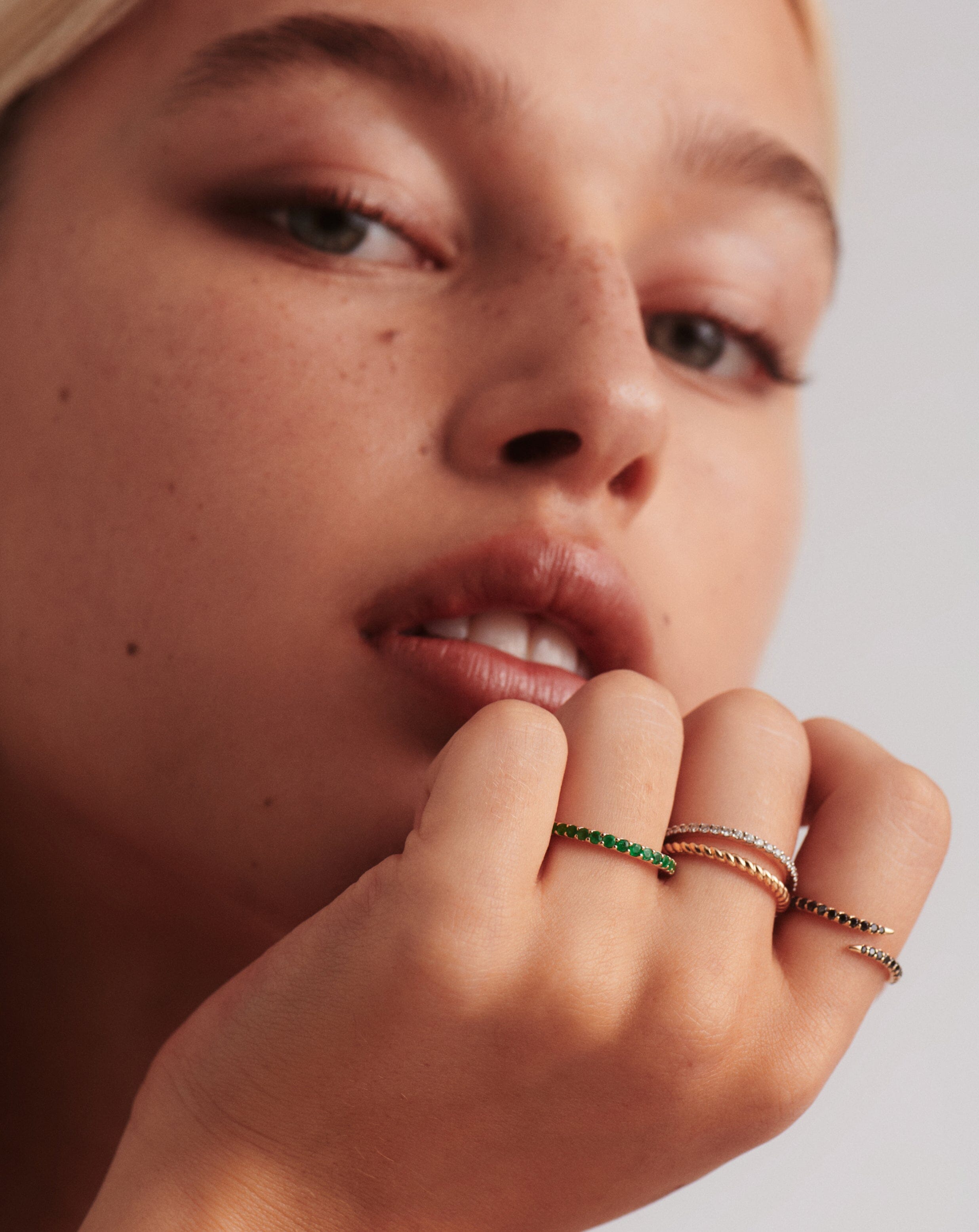 14K Solid Gold Rope Ring for Women - Dainty Minimalist Stackable Band Jewelry - Perfect for Everyday Wear, Anniversary Gifts & Special Occasions
