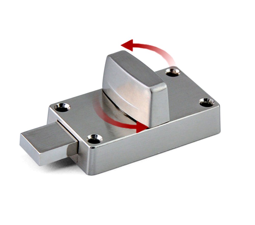 Occupied Deadbolt Lock - Bathroom Indicator Door Latch for Public Restrooms, Toilets & Dressing Rooms | Privacy Lock for Commercial & Home Use