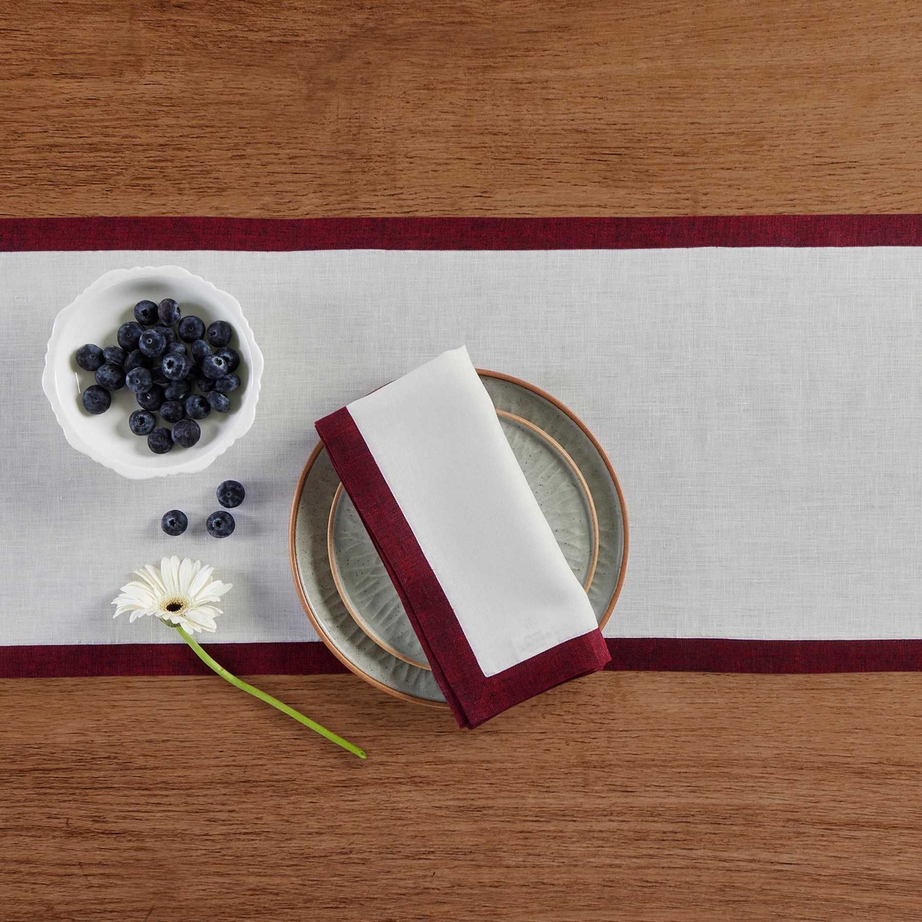 Premium Classic Cotton Napkins - Set of 4 for Elegant Dining, Dinner Parties & Home Decor | Soft, Durable & Washable Table Linens
