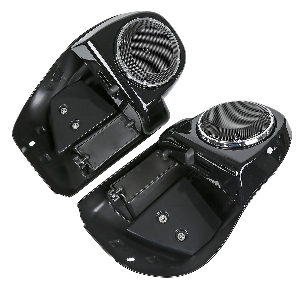 XFMT Motorcycle Lower Vented Leg Fairing with 6.5