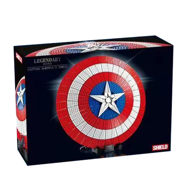3128-Piece Captain America's Shield Building Set – Marvel Superhero Construction Toy for Kids & Adults – Perfect for Collectors, Gifts, and Creative Play