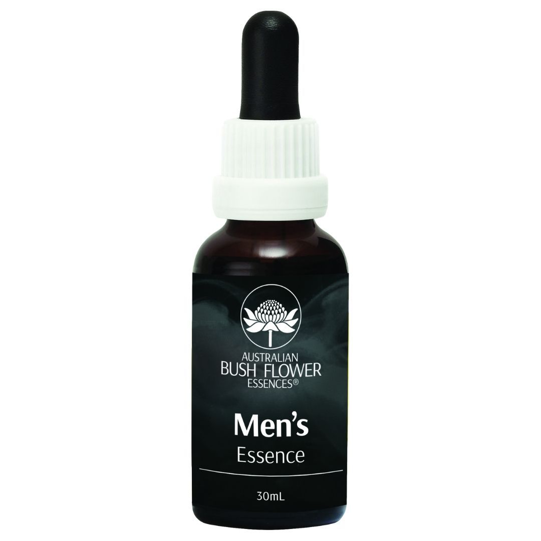 Australian Bush Flower Essences Men's Essence - Natural Herbal Remedy for Stress Relief & Emotional Balance | Perfect for Meditation, Yoga & Daily Wellness