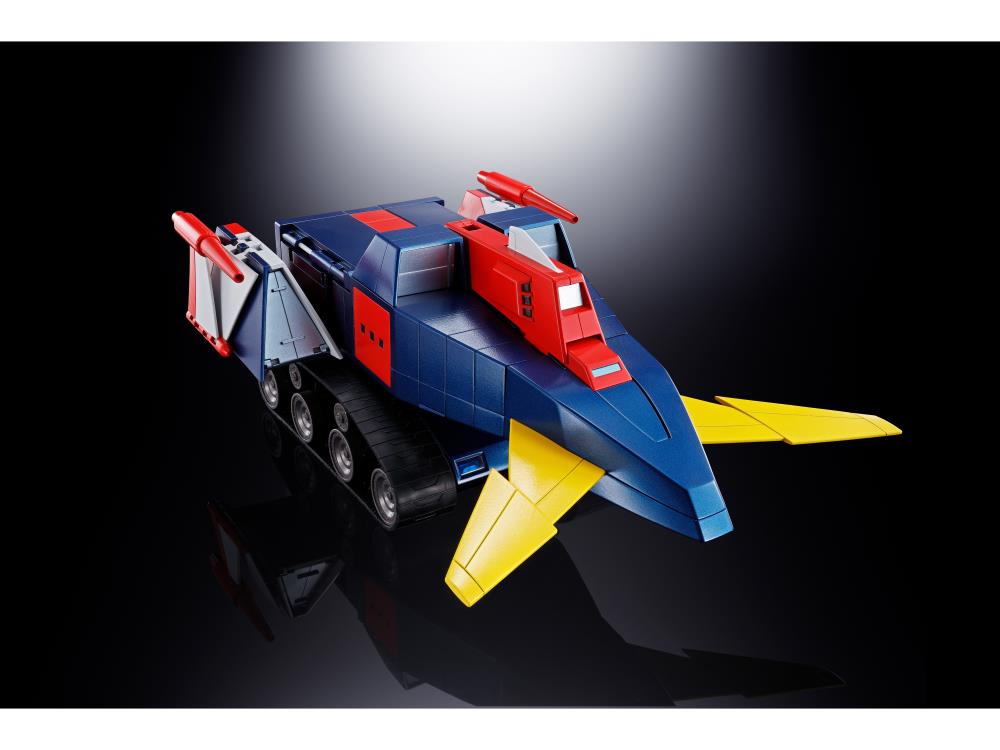 Bandai Soul of Chogokin GX-66R Trider G7 Invincible Robo Action Figure - Collectible Robot Toy for Anime Fans & Display - Perfect for Home Decor, Anime Collections, and Gifting