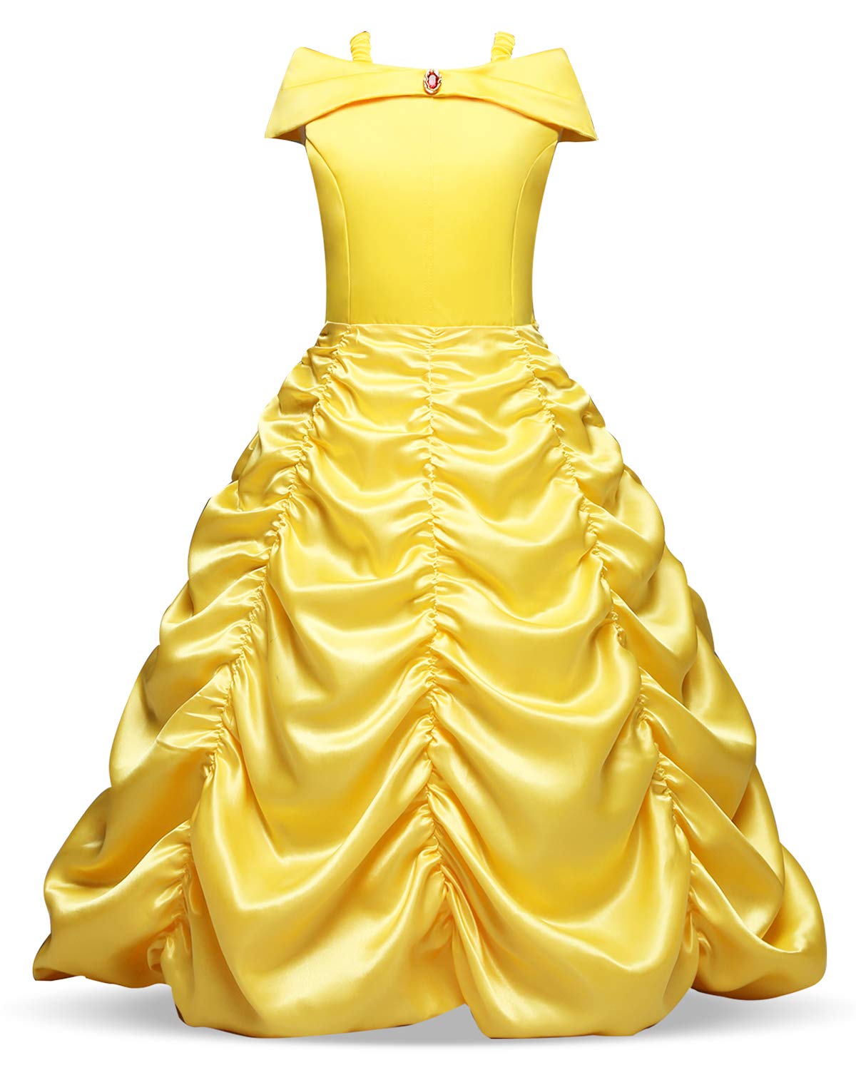 Princess Girls Party Carnival Fancy Dress Costume for Kids - Elegant Birthday Outfit & Halloween Costume | Perfect for Dress-Up, Birthday Parties, Halloween, and Carnival Events