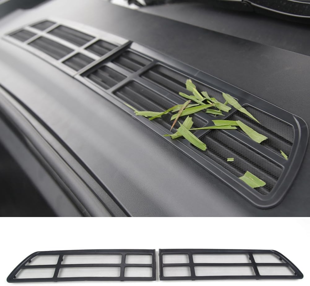 Tesla Model Y Air Intake Vent Cover 2021-2024 | Black Protective Grille for Front Air Vent | Weatherproof & Dustproof Design for Enhanced Performance & Style