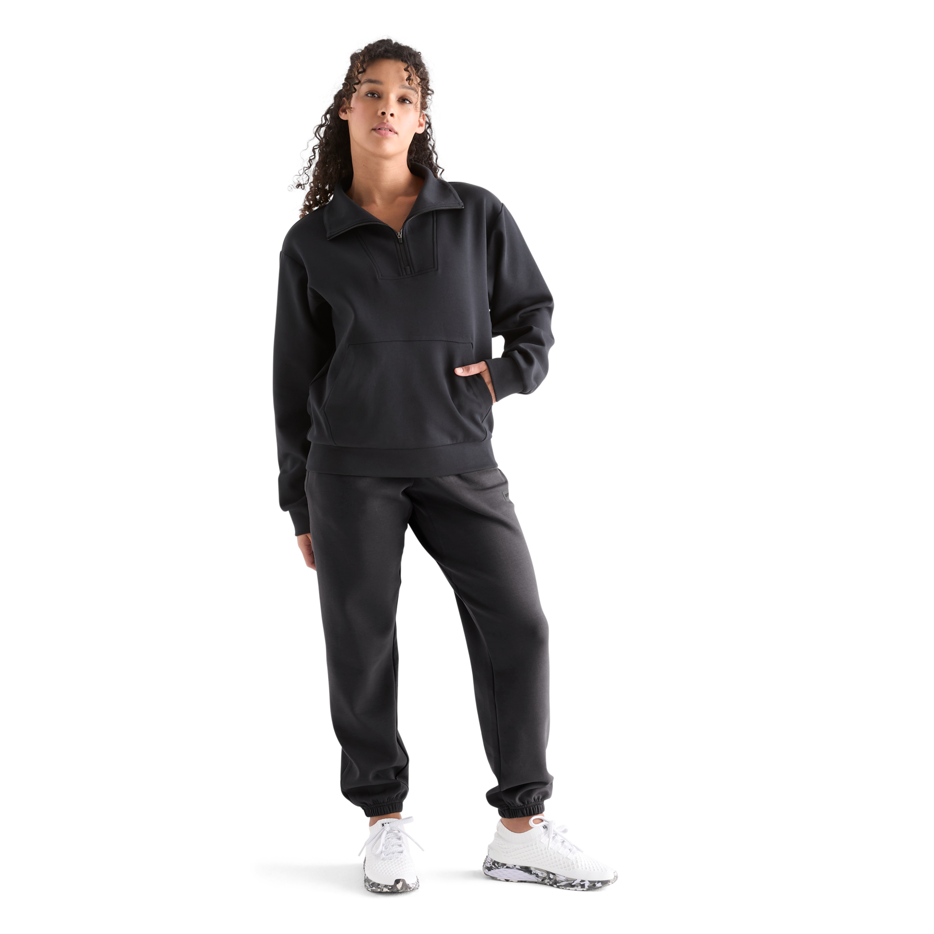 Women's All-Day Comfort 1/4 Zip Fleece Pullover - Lightweight Layering for Outdoor Activities & Casual Wear