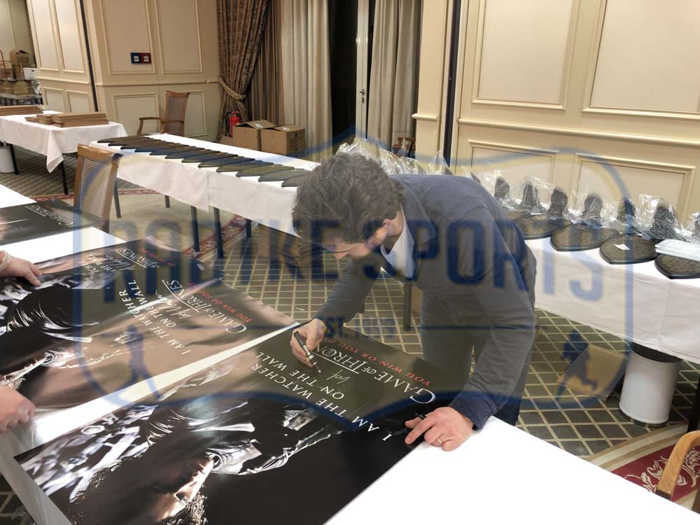 Kit Harington Signed Game of Thrones 24x36 Poster - 