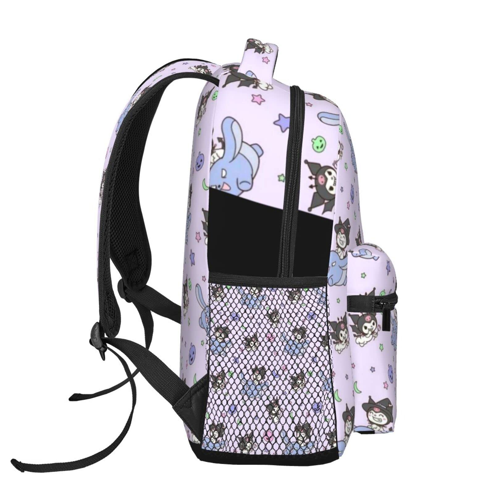 Cute Anime Backpack for College & Travel - Lightweight Laptop Backpack for Women & Girls - Kawaii Cartoon School Bag Perfect for School, Work & Daily Use