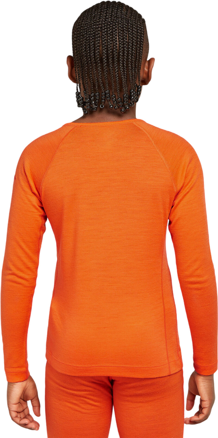 200 Oasis Merino Wool Long Sleeve Thermal Crew Neck Top for Kids - Warm Winter Base Layer for Outdoor Activities & Cold Weather