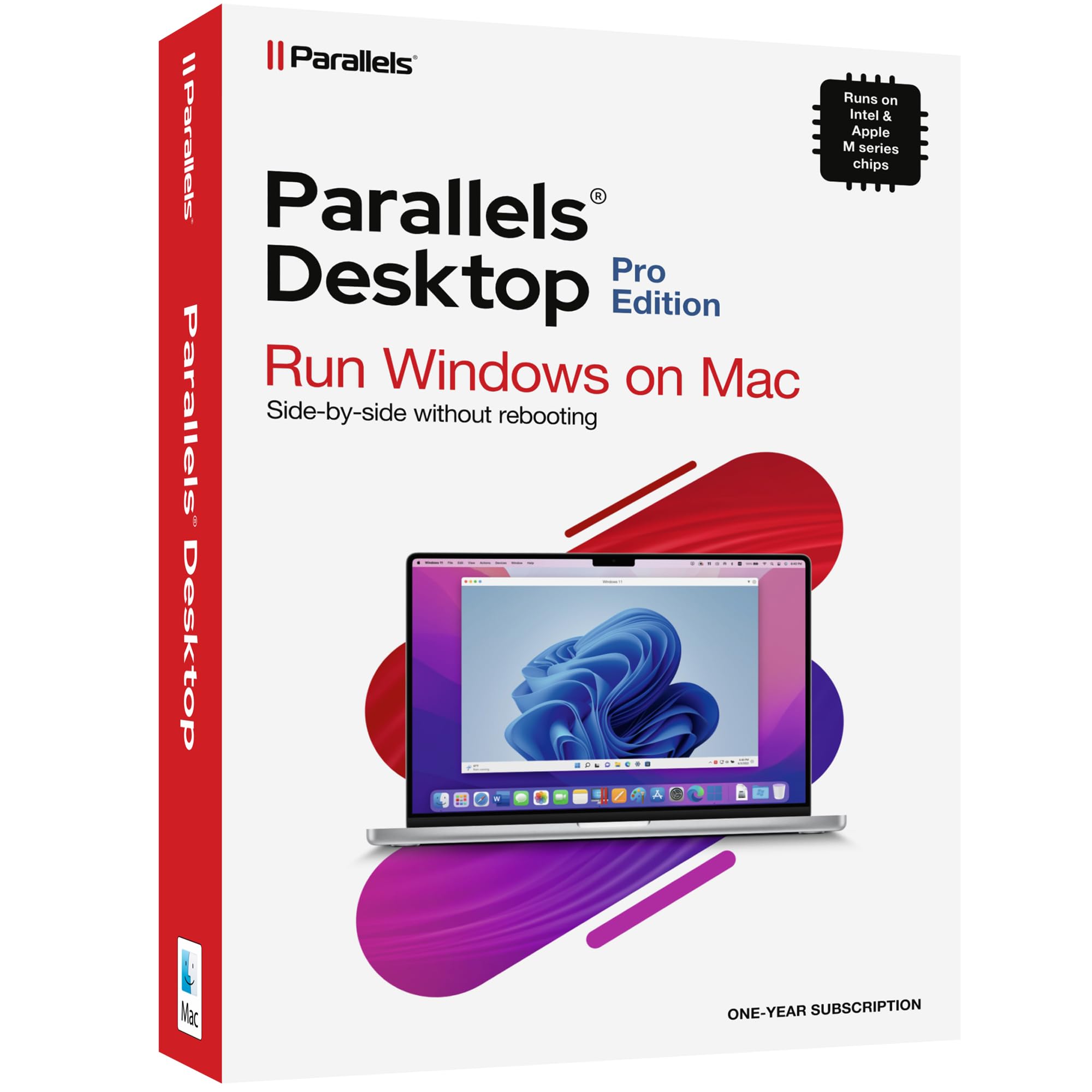 Parallels Desktop 20 for Mac Pro Edition - Run Windows on Mac Virtual Machine Software | Microsoft Authorized | 1 Year Subscription [Mac Key Card] | Perfect for Developers, Designers & Business Professionals