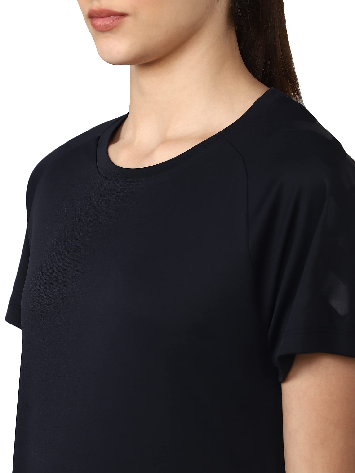 hummel Women's Polyester T-Shirt - Comfortable Casual Short Sleeve Top for Everyday Wear, Gym & Outdoor Activities