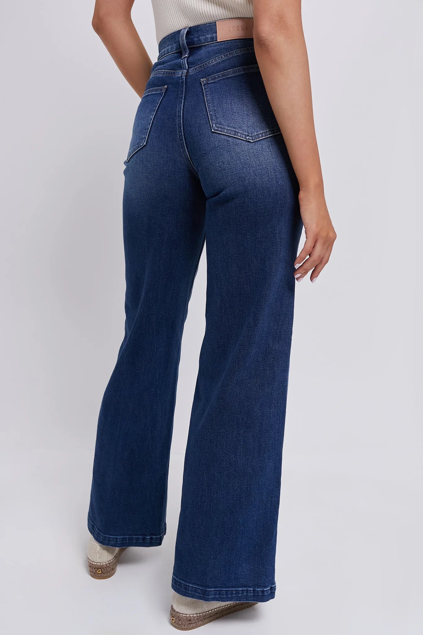 Lana High Rise Ultra Wide Leg Jeans for Women - Trendy Mixer Wash Denim Pants, Comfortable & Stylish for Casual Outfits, Office Wear, and Night Out