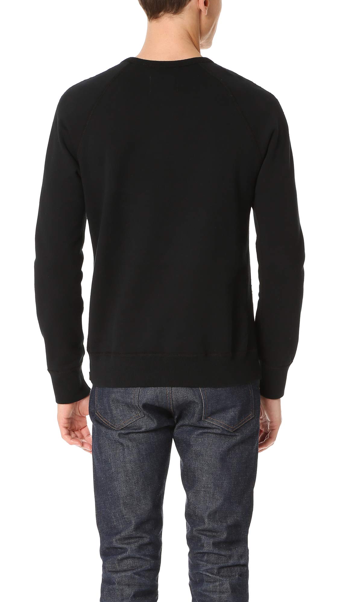 Men's Slim Fit Midweight Terry Crewneck Sweatshirt - Comfortable Casual Pullover for Everyday Wear, Gym, and Lounge