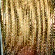 Natural Jute with Gold Edge Wired Craft Ribbon - 1.5 Inch x 40 Yards Bulk Roll - Eco-Friendly Gift Wrapping, DIY Scrapbooking, Wedding Decorations, Home Craft Projects