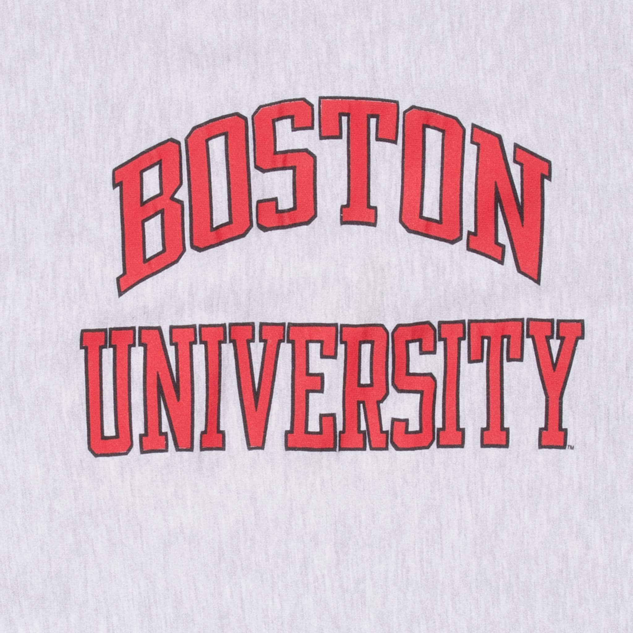 Vintage Champion Reverse Weave Boston University Crewneck Sweatshirt 1990s XL - Retro College Apparel for Casual Wear & Street Style Fashion