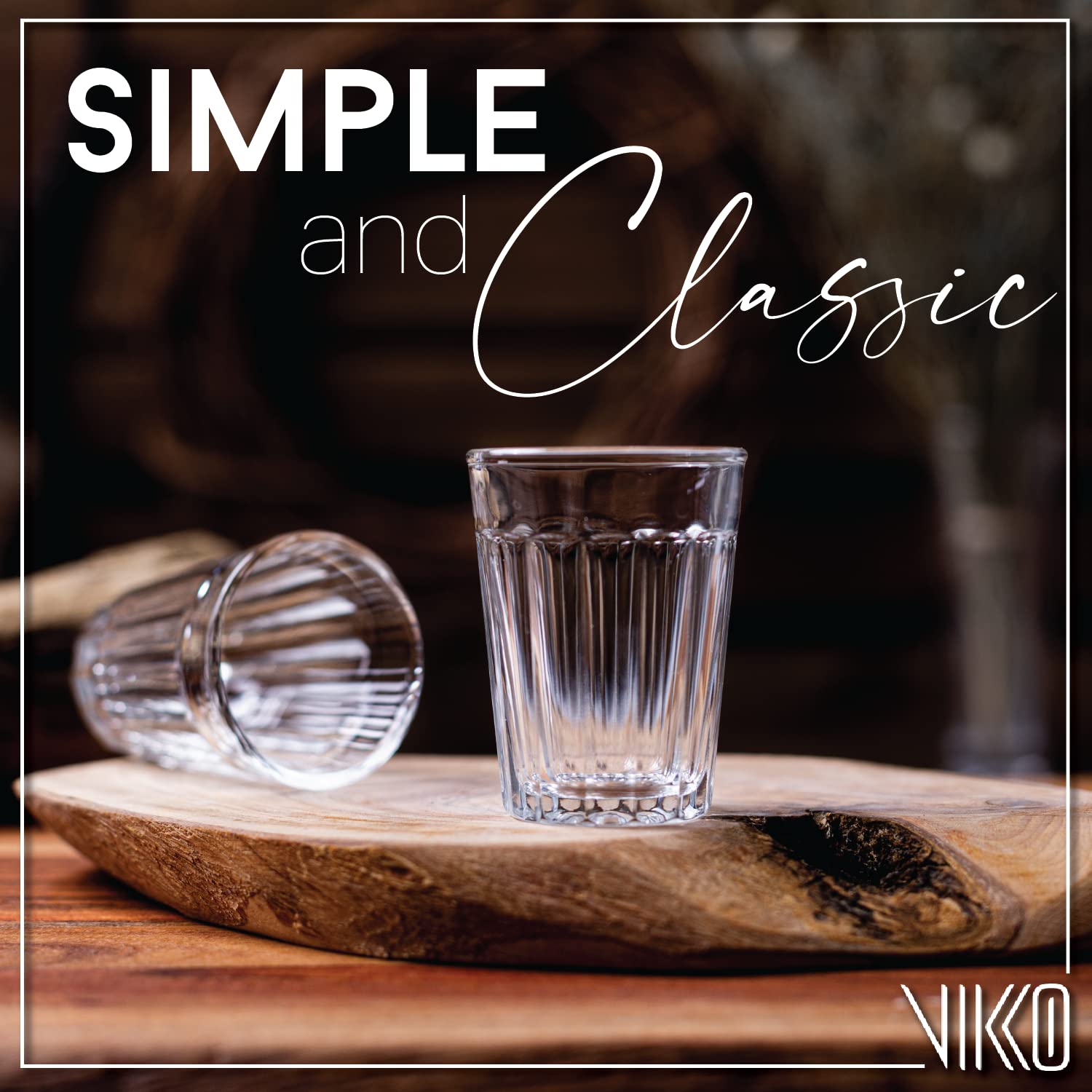 Vikko 1.5 Ounce Shot Glasses Set of 12 - Durable Small Liquor & Spirit Glasses for Tequila, Whiskey, Espresso - Perfect for Home Bars, Parties & Cocktail Making (Madelina)