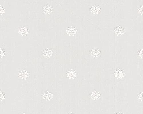 CONCORD WALLCOVERINGS Blanc - Premium White Wallpaper Roll for Elegant Home & Office Wall Decor | Perfect for Living Rooms, Bedrooms & Interior Design Projects