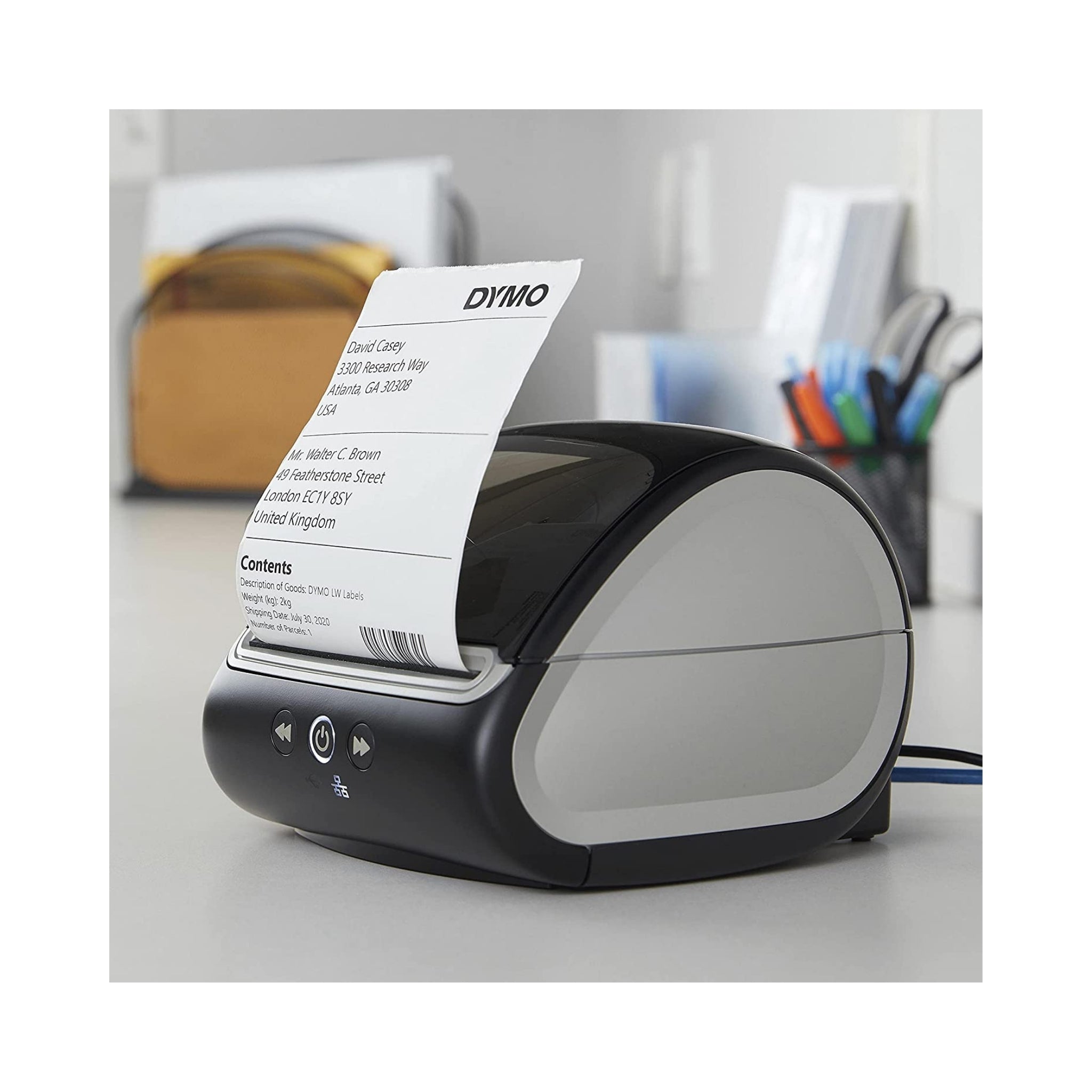 DYMO LabelWriter 5XL Thermal Label Printer for Shipping Packages - High-Speed Commercial Label Printing for Ecommerce, Warehouses & Logistics