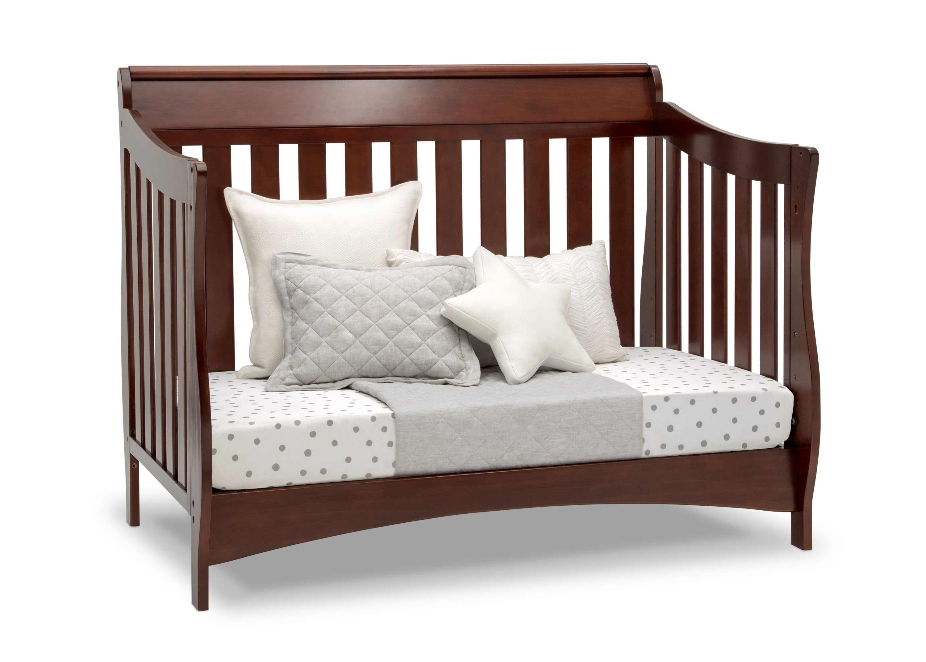 Bentley S Series Deluxe 6-in-1 Convertible Baby Crib - Nursery Furniture for Newborn to Toddler Bed | Perfect for Modern Nursery, Bedroom & Daycare