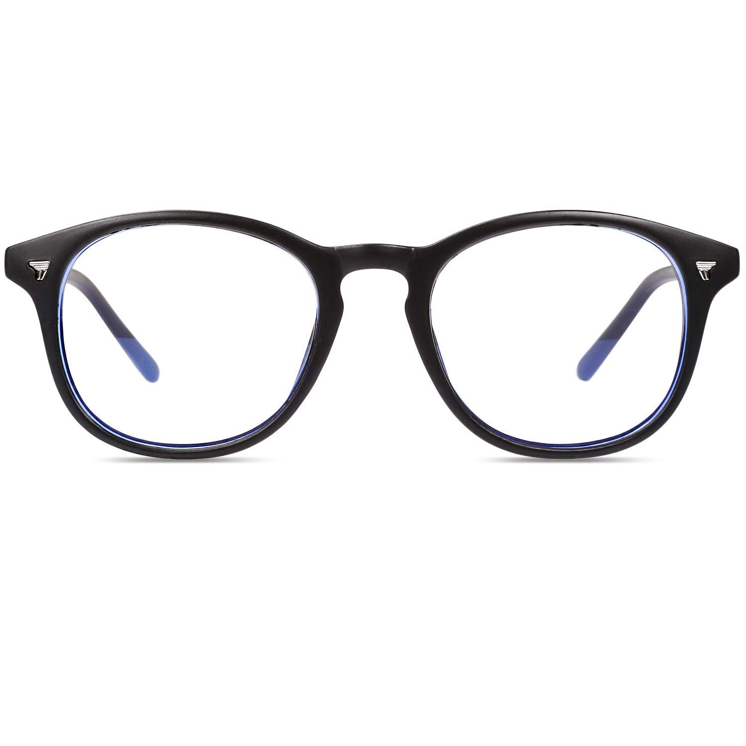Blue Light Blocking Glasses for Computer & Reading - UV Protection Anti Eye Strain Glasses (DC5206) - Perfect for Office Work, Gaming & Screen Time