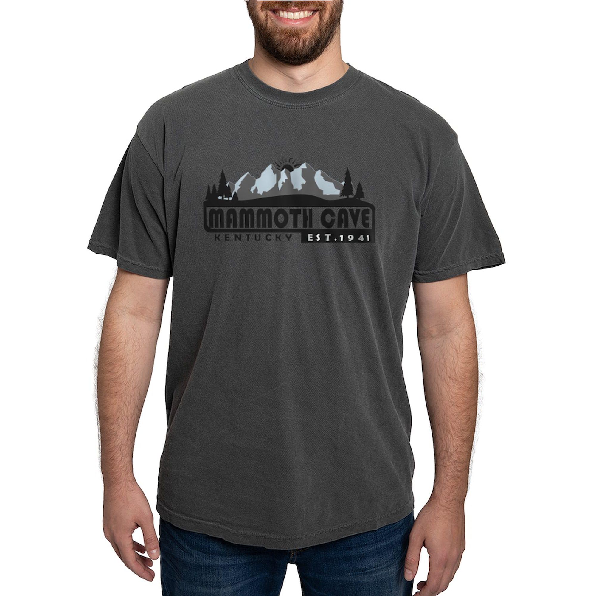 Mammoth Cave Kentucky T-Shirt for Men - Comfort Colors® Soft Cotton Tee - Perfect for Hiking, Travel & National Park Adventures