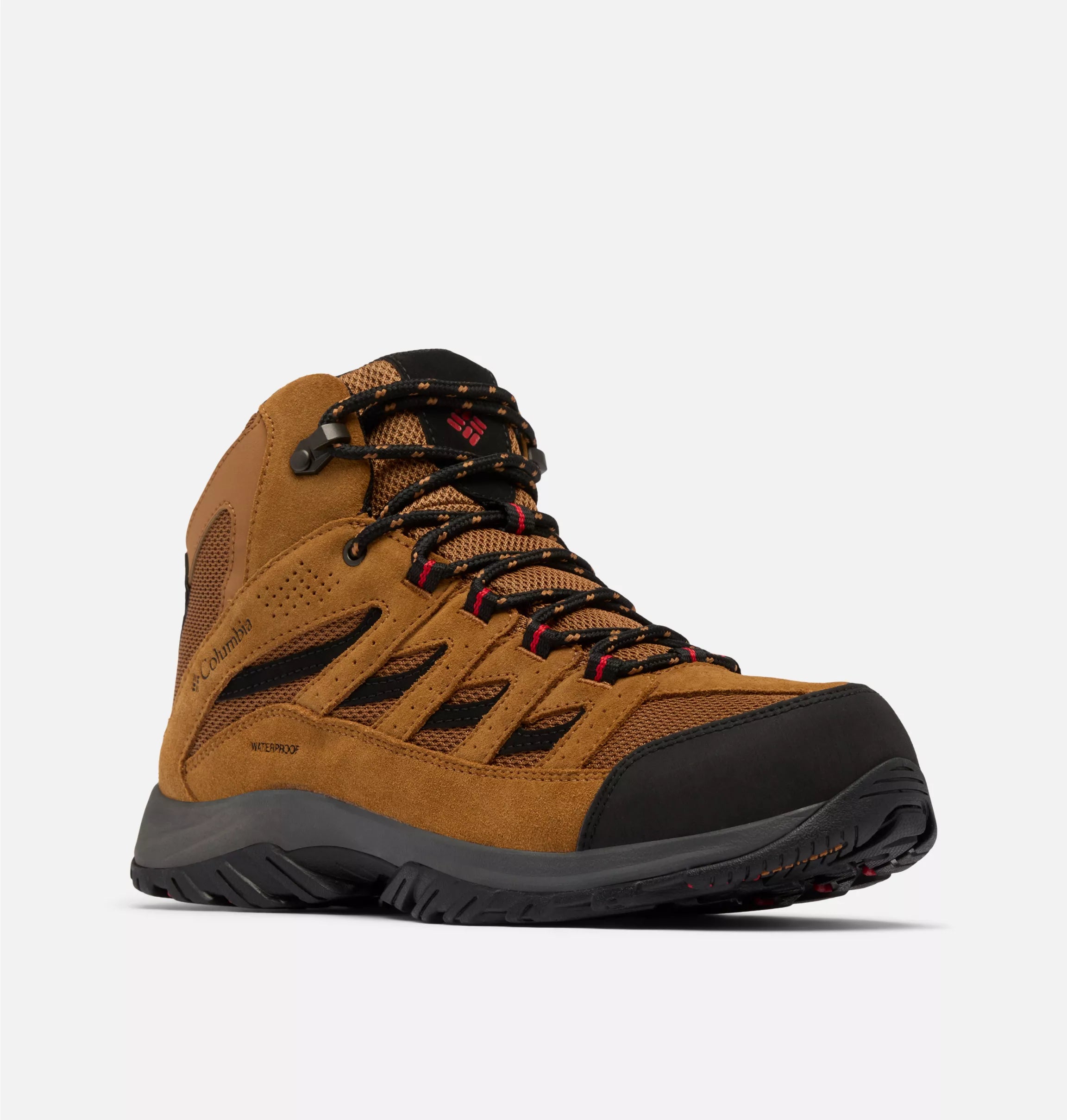 Crestwood Mid Waterproof Hiking Boots for Men & Women - Lightweight Outdoor Shoes for Trail Running, Camping & Backpacking