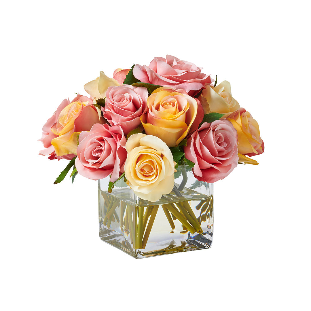 Taylor Mixed Roses - Fresh Cut Long Stem Roses for Bouquets, Gifts & Home Decor | Perfect for Weddings, Anniversaries & Romantic Occasions