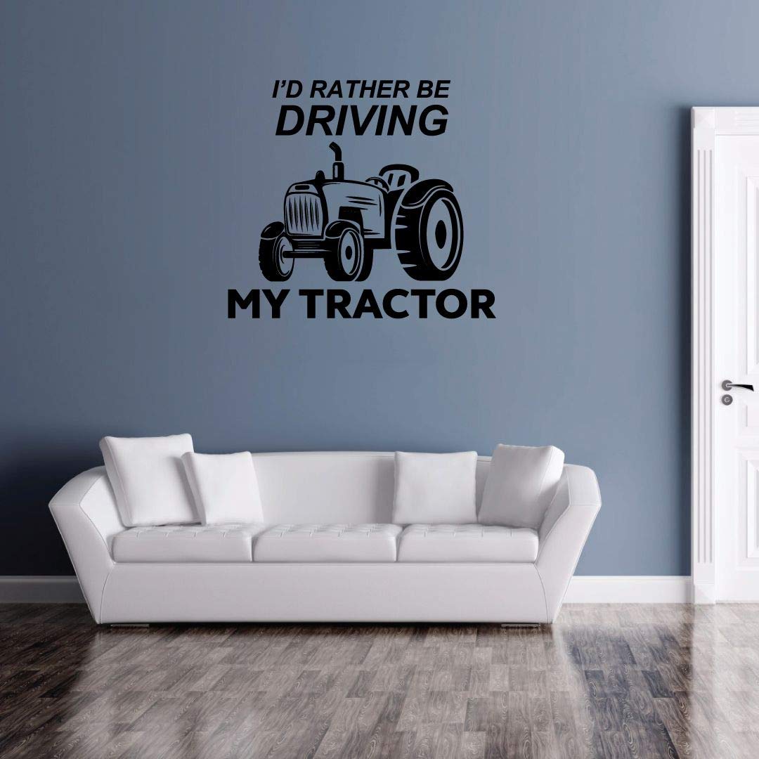 I'd Rather Be Driving My Tractor