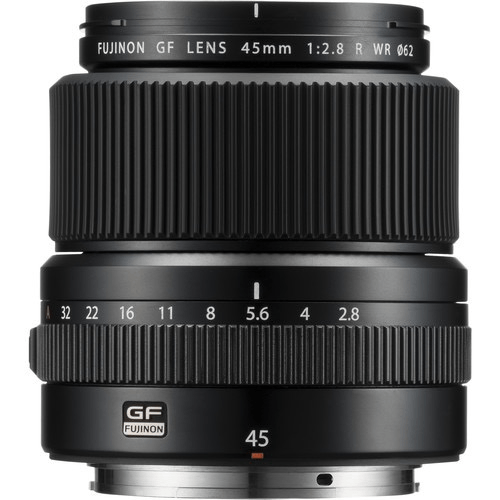 Fujifilm GF 45mm f/2.8 R WR GFX Medium Format Lens - Professional Portrait & Landscape Photography for GFX Cameras