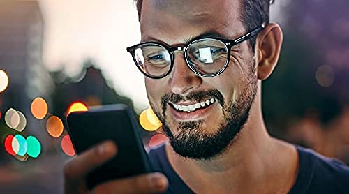 Stylish Blue Light Blocking Glasses for Women & Men - Anti Eye Strain Computer Glasses for Work, Gaming & Screen Time