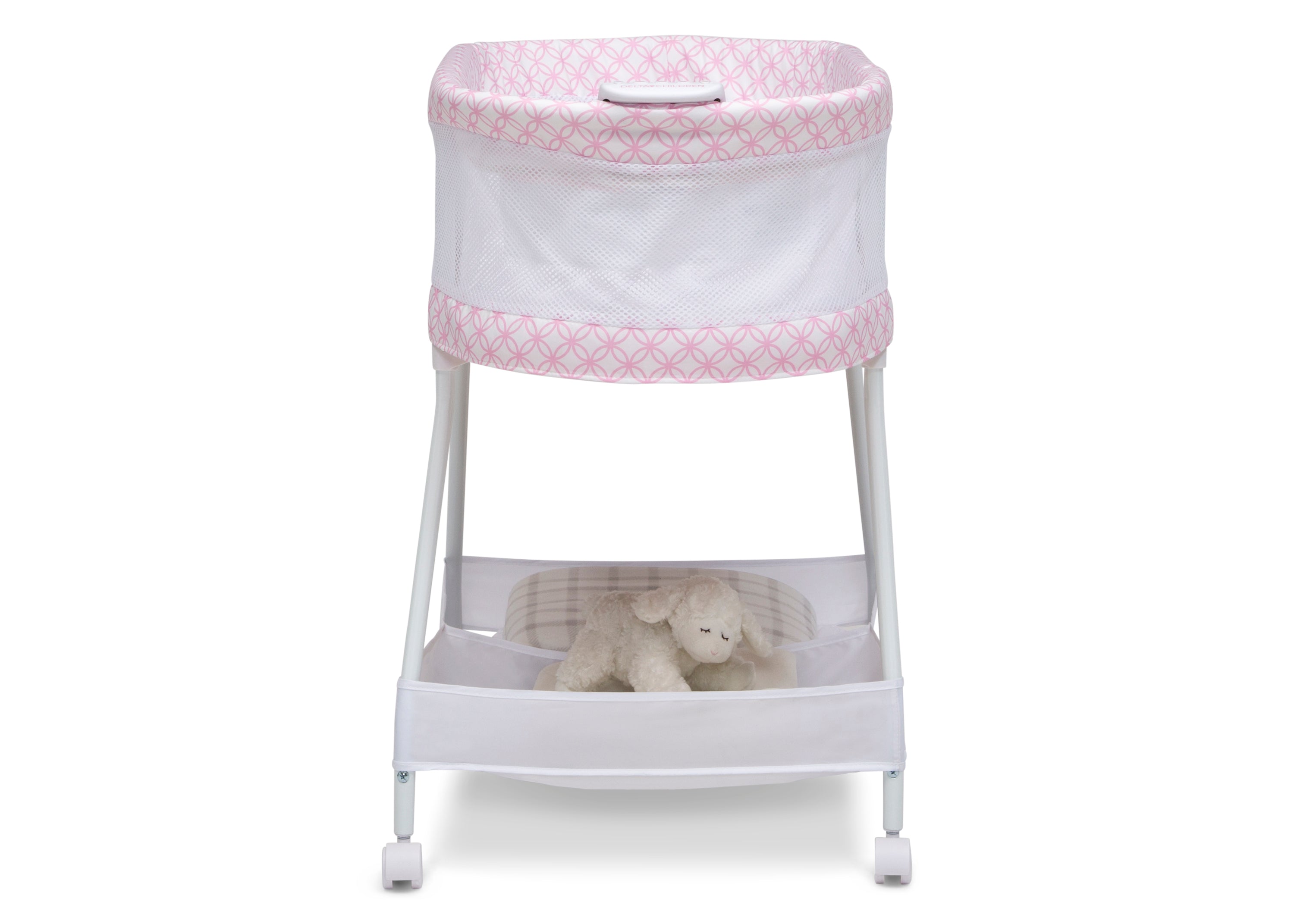 Sweet Dreams Baby Bassinet with Breathable Airflow Mesh - Perfect for Nursery, Bedroom & Travel - Safe & Comfortable Infant Sleeper