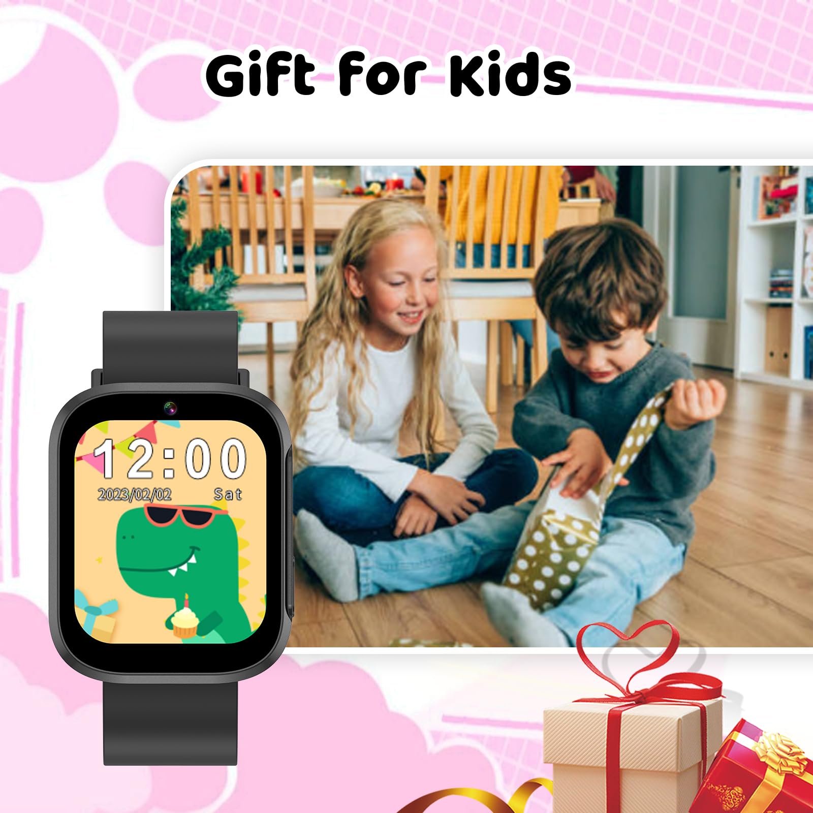 **Smart Watch for Kids Ages 4-10 - 1.4
