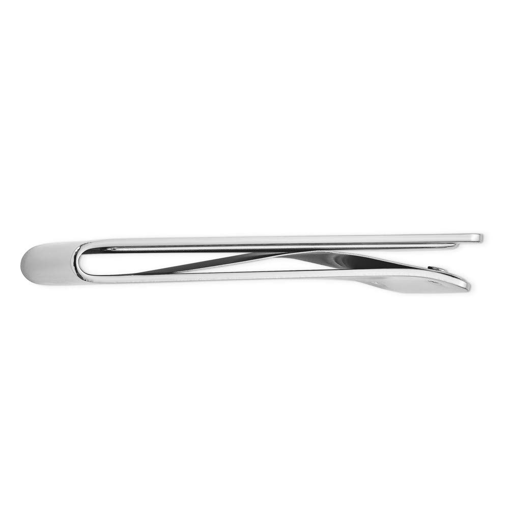 Sonia Jewels Chrome-Plated Slim Business Credit Card Holder & Money Clip - 3.5 Inch Compact Wallet for Men - Perfect for Office, Travel, and Everyday Use