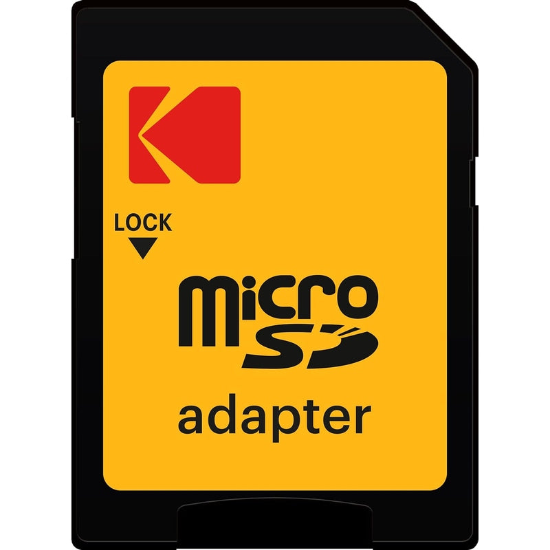 Kodak 128GB Micro SDXC Card UHS-I U3 V30 High Speed Memory Card with Adapter - Perfect for Smartphones, Tablets, Action Cameras & Drones