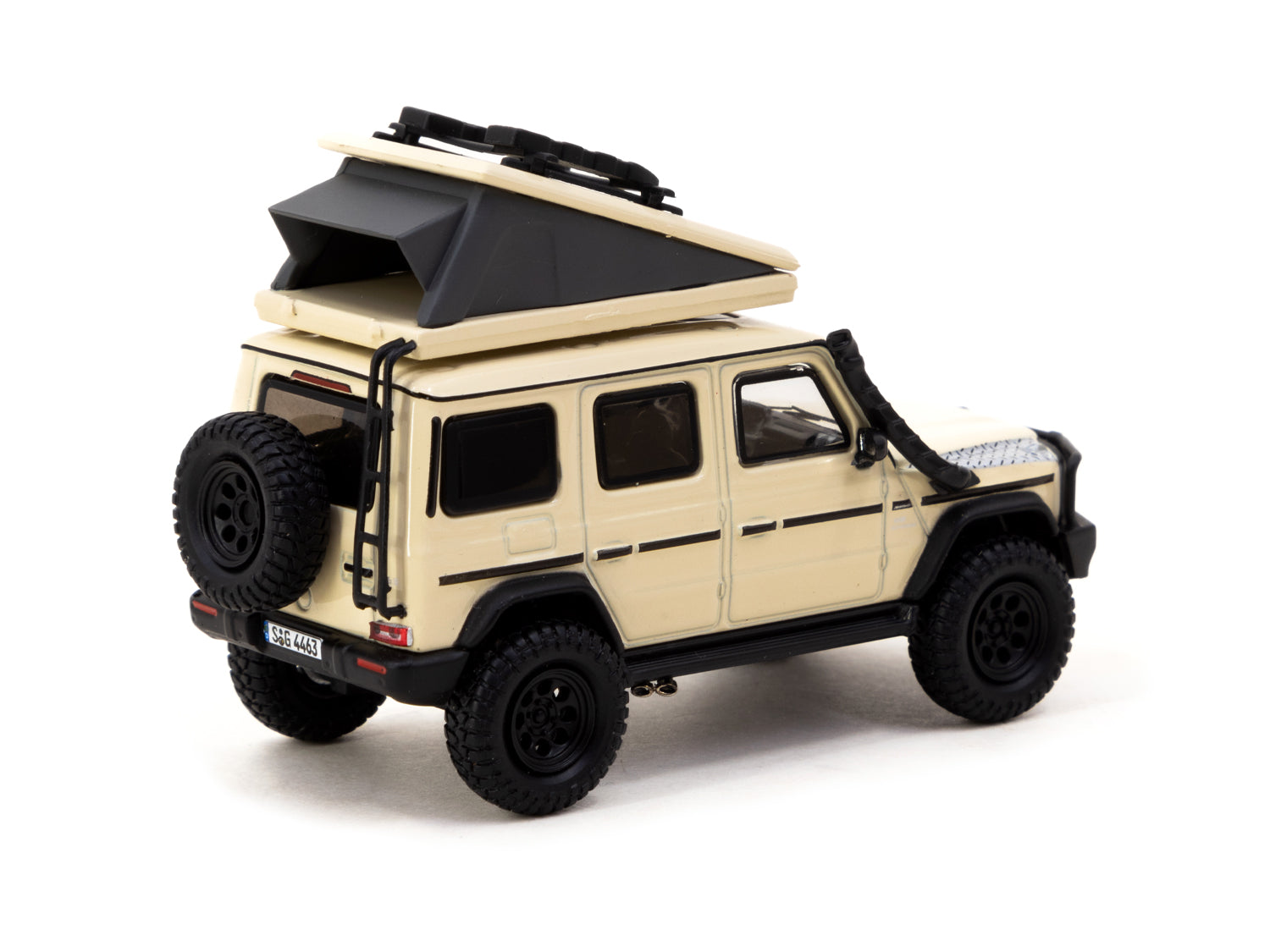 Tarmac Works 1/64 Scale Mercedes AMG G 63 Camping Diecast Model Car - Perfect for Collectors, Display & Diorama Scenes