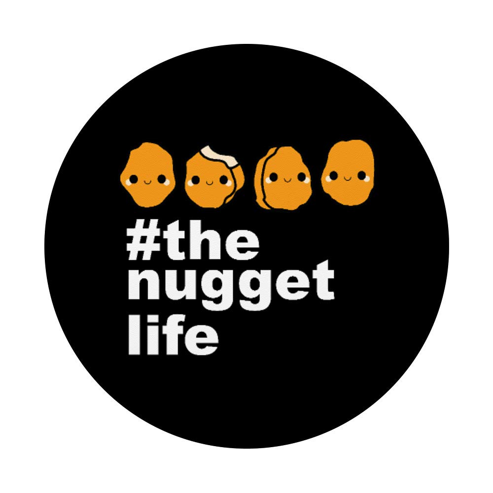 Funny Chicken Nugget Costume PopSockets Grip & Stand for iPhone, Samsung & Tablets - Cute Gift for Women & Kids - Perfect for School, Work & Travel Accessories