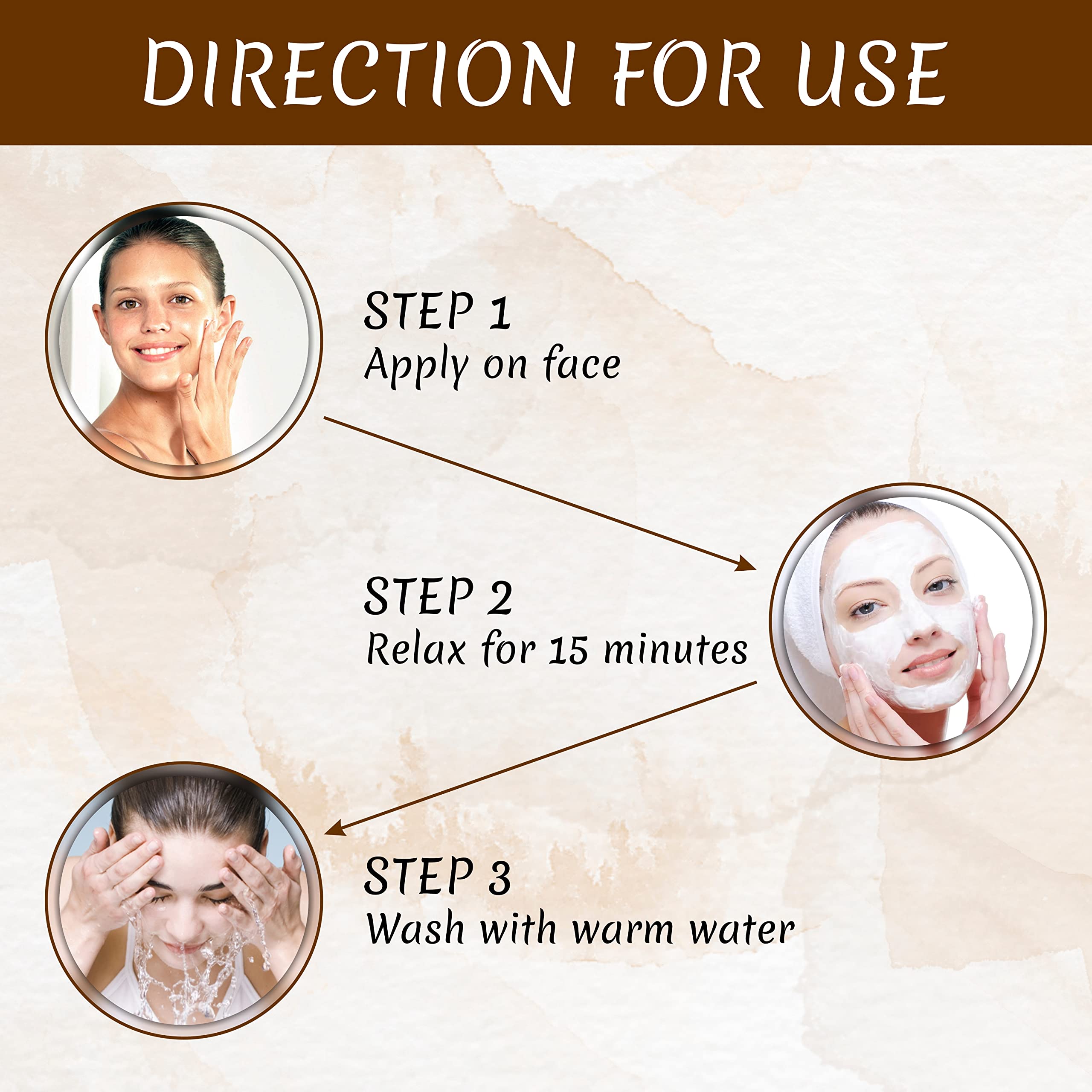 JEEVAN JYOTI AYURVEDA Detoxifying Clay Face Mask - Anti Acne & Deep Cleansing with Turmeric, Neem & Sandalwood | SLS & Paraben Free, Cruelty-Free | Perfect for Daily Skincare & Acne Treatment