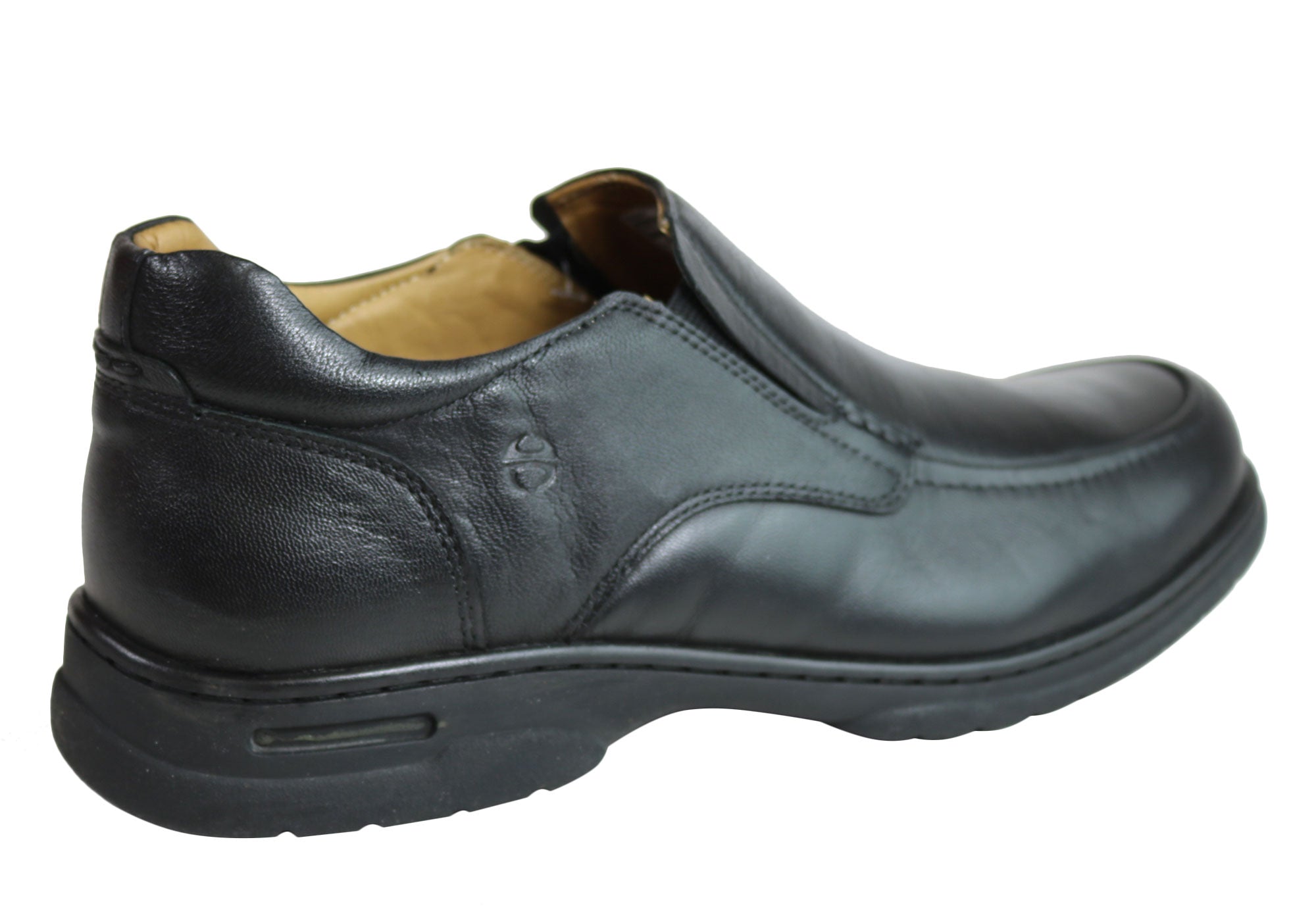 Ferricelli Vinnie Men's Leather Slip-On Comfort Shoes - Handmade in Brazil - Perfect for Casual Wear, Office & Travel