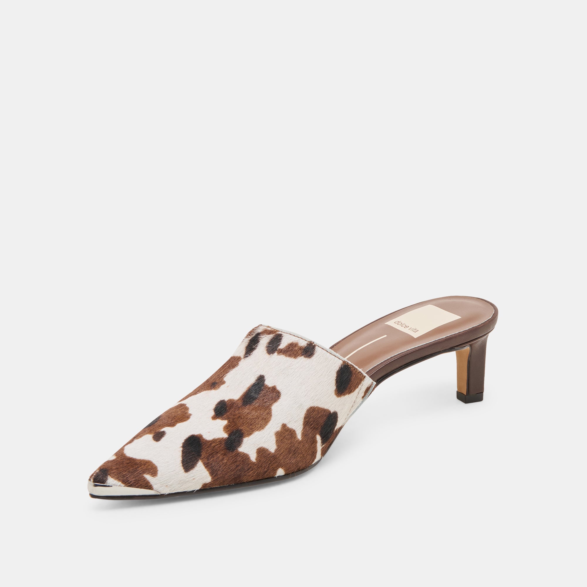 LEXY HEELS COCOA TAURUS CALF HAIR Women's Fashion High Heels - Perfect for Parties, Weddings & Evening Events