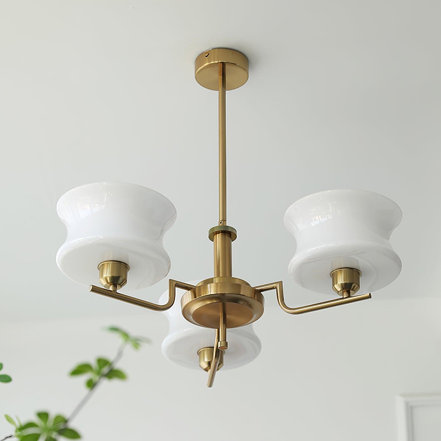 Elegant Blue Crystal Chandelier - Modern Ceiling Lighting Fixture for Dining Room, Bedroom & Living Room Decor