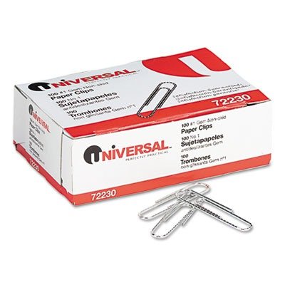 Premium Universal Paper Clips for Office, School & Home - Bulk Pack of 1000, Durable Metal Paperclips for Organizing Documents, Files & Notes - Ideal for Office Supplies, School Projects & Home Organization
